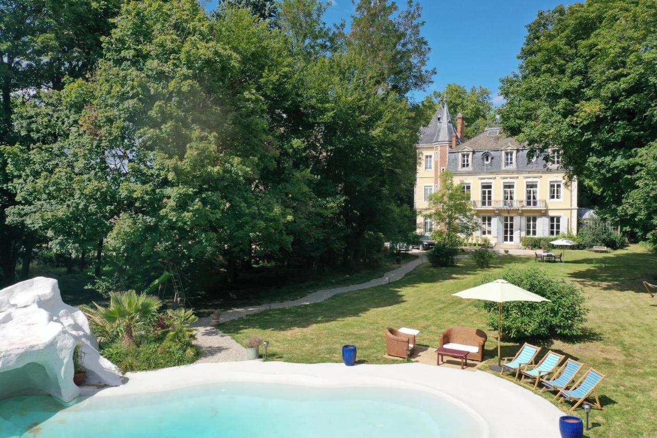 Chateau De Corcelle - Chambres Et Table D'Hotes Chatenoy-le-Royal Exteriér fotografie